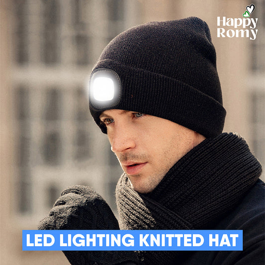 LED Lighting Knitted Hat (USB RECHARGEABLE)
